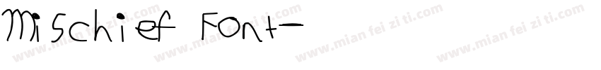 Mischief Font字体转换